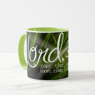 Mehr als ich erreichen kann tasse