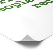 Mehr als je zuvor - Korruptionskostenvoranschlag Poster (Ecke)