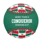 MEHR ALS KONQUEROR Custom Patriotic MEXICO Flag Baseball (Vorderseite)