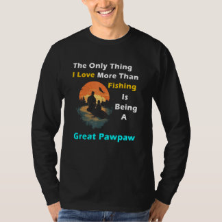 Mehr als Liebe Angeln Großer Pawpaw Spezial Großar T-Shirt