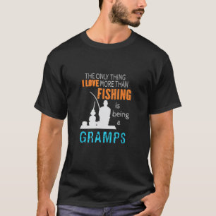 Mehr als Liebe Fischen Gramps Spezial Großvater T-Shirt