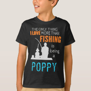 Mehr als Liebe Fischen Poppy Spezial Großvater T-Shirt