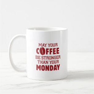 Mehr als Montag Kaffeetasse