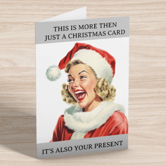Mehr als nur eine Weihnachtskarte Karte