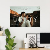 "MEHR ALS NUR LIEBE" | Benutzerdefiniertes Foto Poster (Heimbüro)