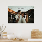 "MEHR ALS NUR LIEBE" | Benutzerdefiniertes Foto Poster (Küche)