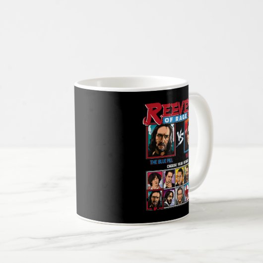 Mehr als Phantastische Keanu Art bewahrt Coole Gra Kaffeetasse (VorderseiteRechts)