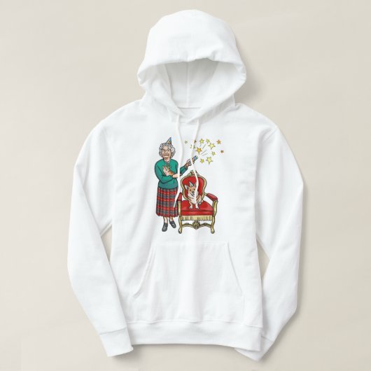 Mehr als Phantastische Queens Platinum Jubilee Hoodie (Design vorne)