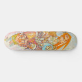 "Mehr als trifft Hentai" Skate-Plattform Skateboard (Horizontal)