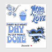 Mehr Aufkleber für die Liebe (Blatt)