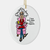 Mehr Ausgaben als ein Magazin-Spaß Keramikornament (Rechts)