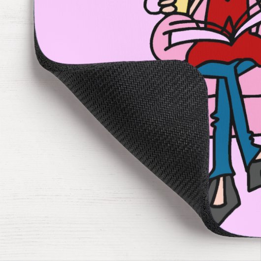 Mehr Ausgaben als ein Magazin-Spaß Mousepad (Ecke)