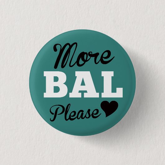 Mehr Balboa bitte, Jade Button (Vorderseite)