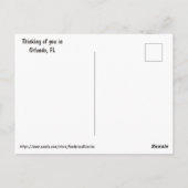 Mehr Bananen Postkarte (Rückseite)