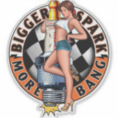 Mehr Bang Aufkleber (Vorderseite)