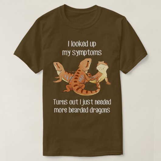Mehr Bartentdrachen - Lizards Reptiles 1 T-Shirt (Design vorne)