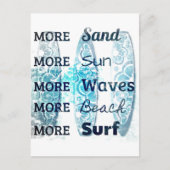 Mehr Beach Life Postkarte (Vorderseite)