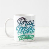 Mehr beten kaffeetasse (Links)