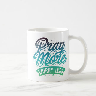 Mehr beten kaffeetasse