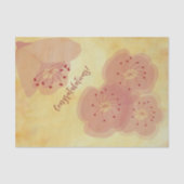 Mehr BlumenGewebePapier Seidenpapier (Vorderseite)