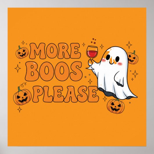 Mehr Boos-T-Shirt Poster (Vorne)