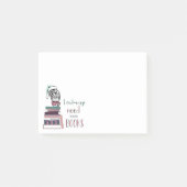 Mehr Bücher als Noten benötigen Post-it Klebezettel (Vorderseite)