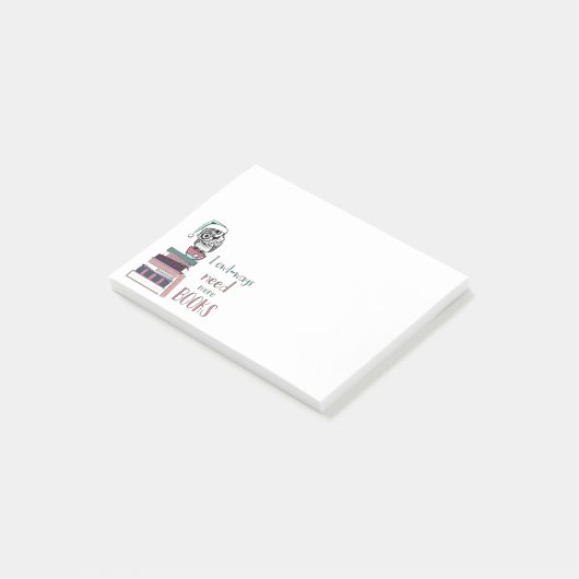 Mehr Bücher als Noten benötigen Post-it Klebezettel (angewinkelt)