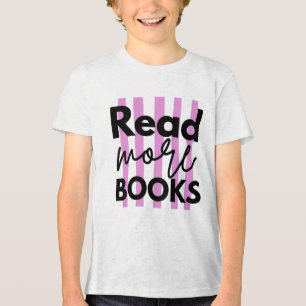 Mehr Bücher lesen Tri-Blend Shirt