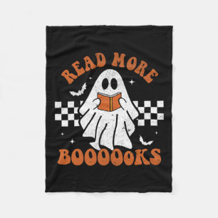 Mehr Bücher Niedlich Ghost Reading Buch Lehrer Hal Fleecedecke