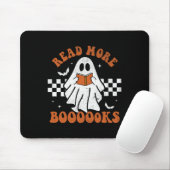 Mehr Bücher Niedlich Ghost Reading Buch Lehrer Hal Mousepad (Mit Mouse)
