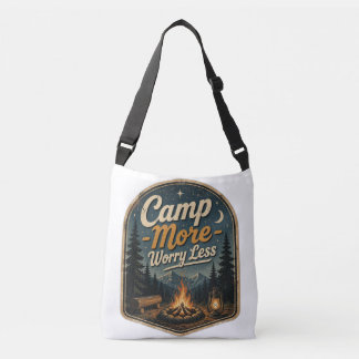 Mehr campen, weniger Sorgen – Vintage-Camping-Aben Tragetaschen Mit Langen Trägern