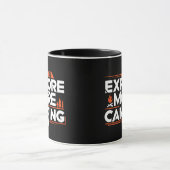 Mehr Camping, Abenteuer-Tasse Tasse (Zentrum)