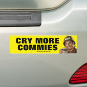 Mehr Commies weinen Autoaufkleber (Auf Auto)