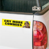 Mehr Commies weinen Autoaufkleber (Auf Lkw)