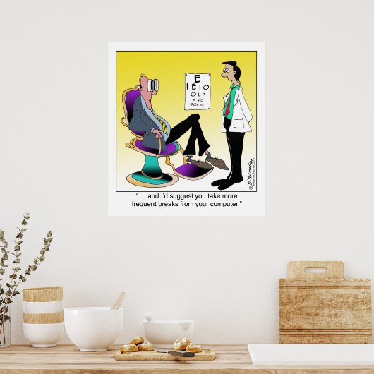 Mehr Computerunterbrechungen Poster (Küche)