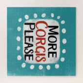 Mehr Corgis Bitte Jigsaw Puzzle (Horizontal)