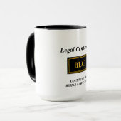 Mehr Corporate Coffee Tasse (personalisiert) (Vorderseite Links)