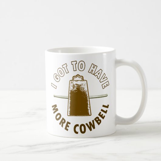 MEHR COWBELL KAFFEETASSE (Rechts)
