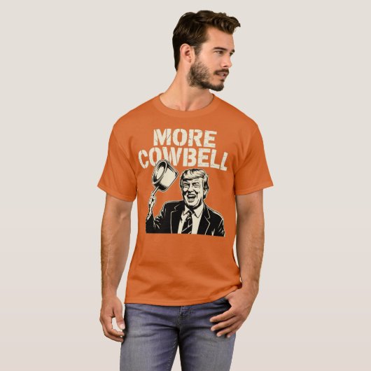 Mehr Cowbell T-Shirt (Vorne ganz)