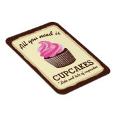 Mehr Cupcakes Magnet (Rechte Seite)