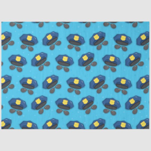 Mehr Design für Polizeireihen 16 Seidenpapier (Vorderseite)