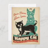 Mehr. Er ist weniger. Postkarte (Vorne/Hinten)