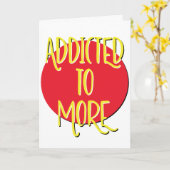 Mehr Erholung Slogan Jubiläumskarte Karte (Gelbe Blume)