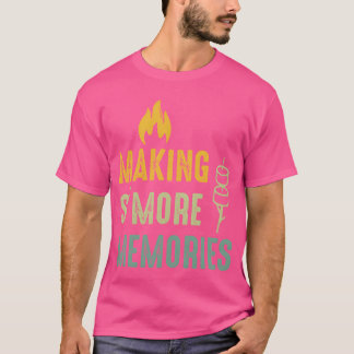Mehr Erinnerungen schaffen Lagerfeuer Camping Camp T-Shirt