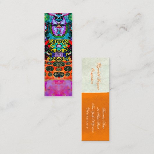 Mehr Farben - Visitenkarten Mini Visitenkarte (Vorne/Hinten)