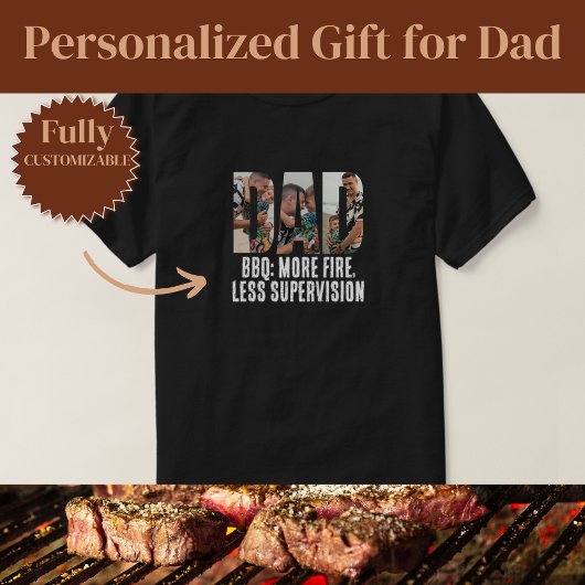 Mehr Feuer Dad BBQ T-Shirt