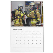 MEHR Feuerwehrleute und Flammenkalender Kalender (Feb 2026)