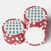 Mehr Fischen Weniger Sorgen Pokerchips (Stapel)