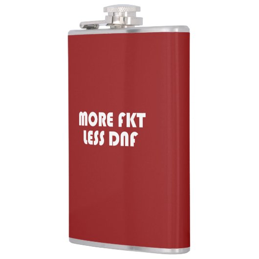 Mehr FKT, weniger DNF Flachmann (Links)