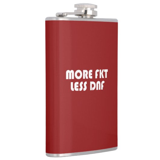 Mehr FKT, weniger DNF Flachmann (Rechts)